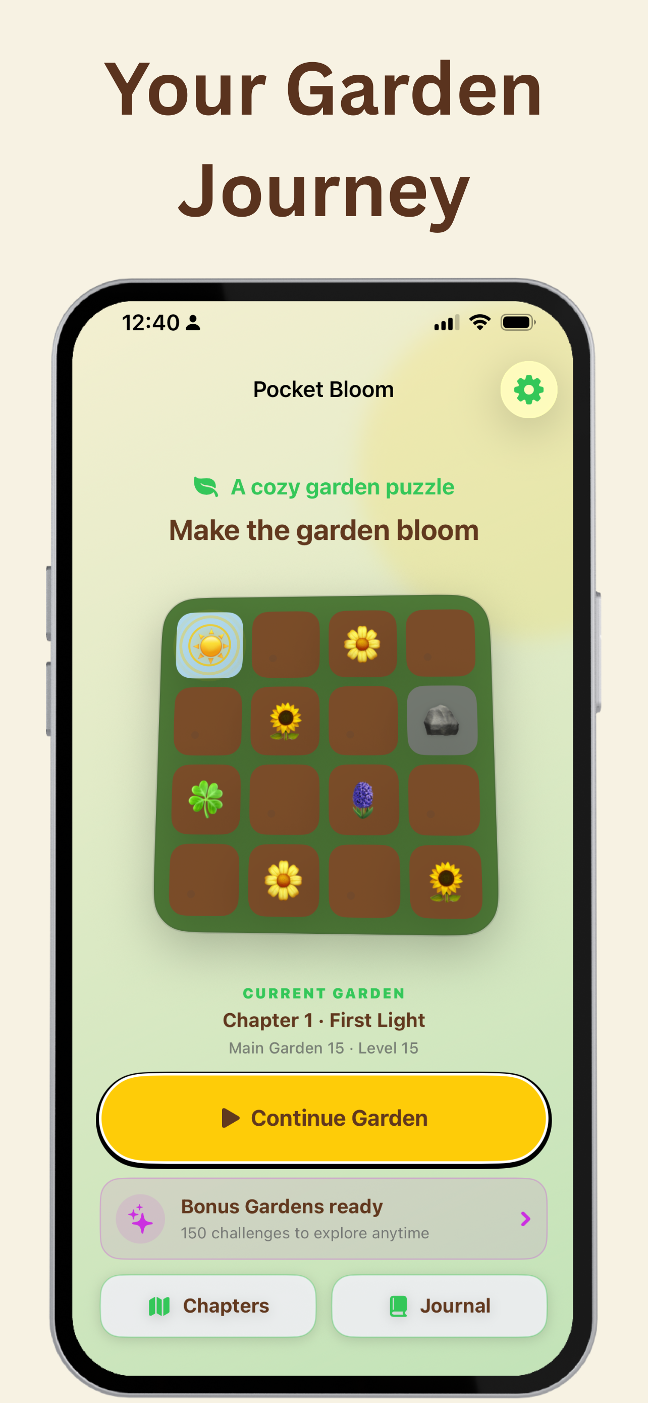 Your garden journey