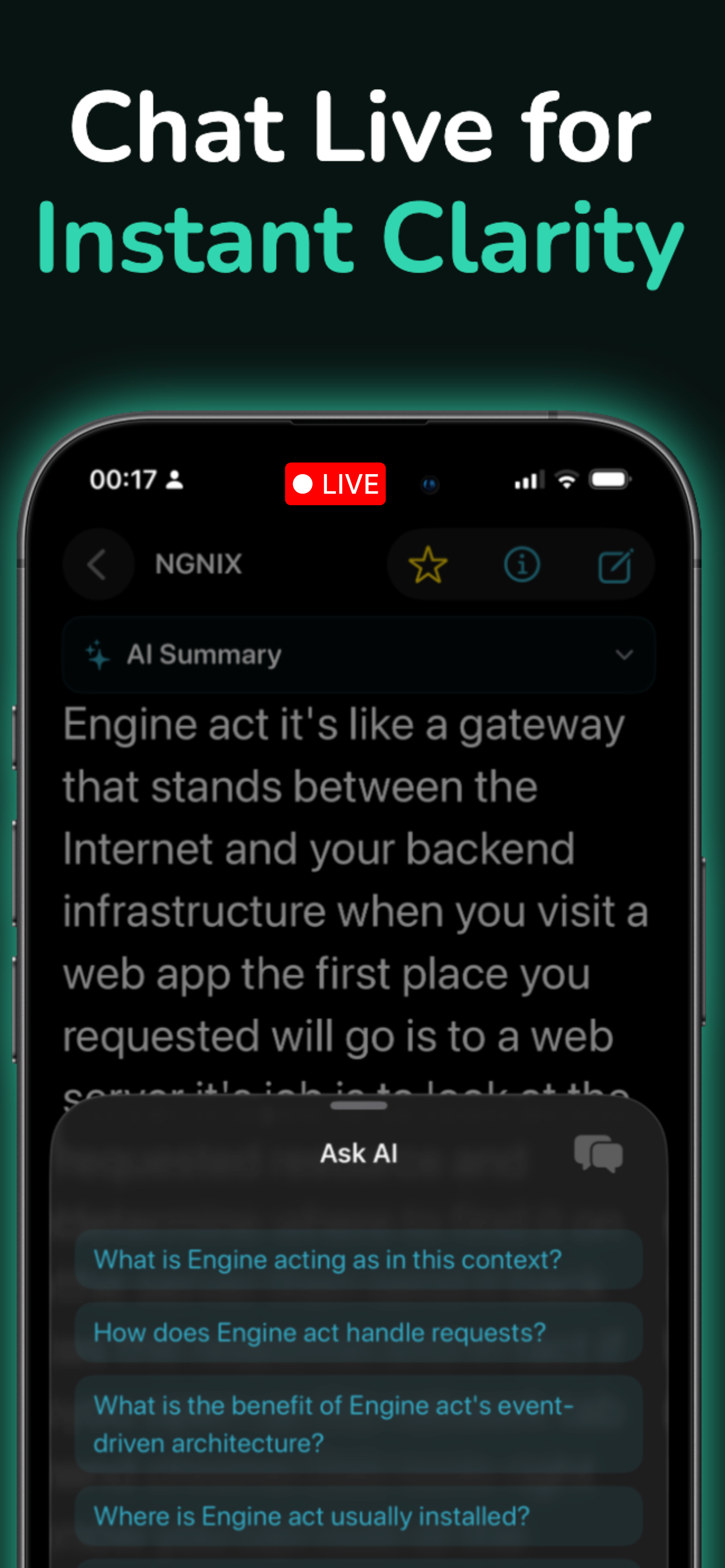 Live Note During Voice Transcribe preview
